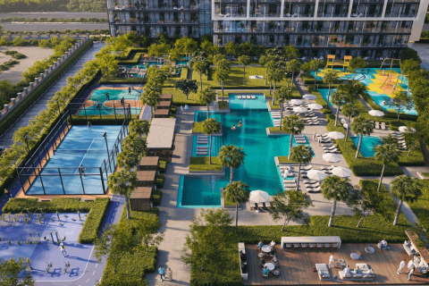 Appartement à Motor City, Dubai, 2 chambres, 98 m², № 24205