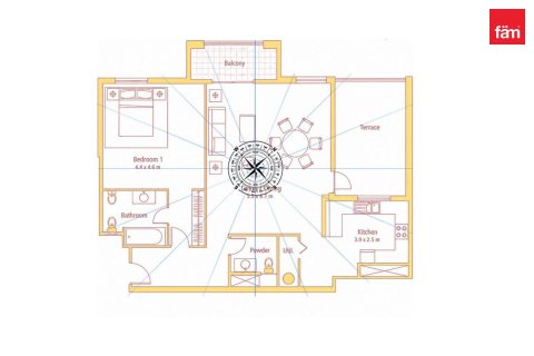 Apartment in Business Bay, Dubai 1 bedroom, 127.3 sq.m. № 124331 - photo 2