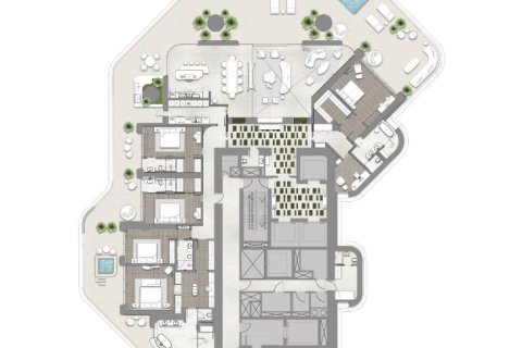 Appartement à Business Bay, Dubai, 3 chambres, 650 m², № 103496 - photo 4