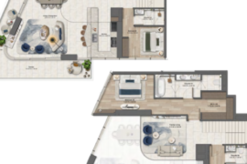 Appartement à Maritime City, Dubai, 1 chambre, 78 m², № 103417 - photo 4