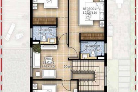 Townhouse in DAMAC Hills (Akoya by DAMAC), Dubai 3 bedrooms, 183 sq.m. № 103411 - photo 3