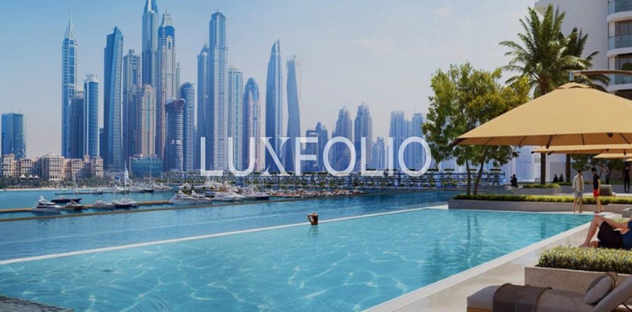 Квартира в EMAAR Beachfront, Dubai Harbour, Дубай, 4 спальни, 242м², № 45399