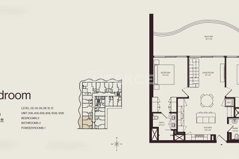 Apartamento en Jumeirah Village Circle, Dubai, 2 dormitorios, 114 m², № 123973 - foto 26
