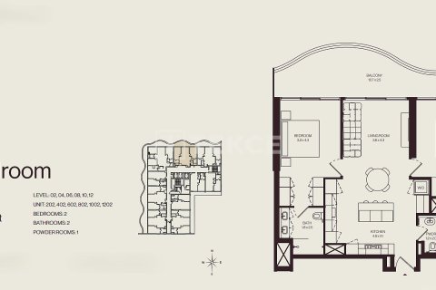 Apartamento en Jumeirah Village Circle, Dubai, 2 dormitorios, 114 m², № 123973 - foto 25