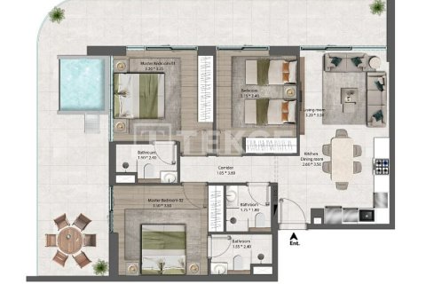 Appartement à Dubai, 2 chambres, 88 m², № 123975 - photo 18