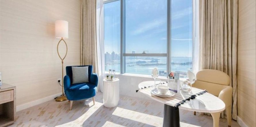 Квартира в Пальме Джумейре, Дубай, студия, 47м², № 46271
