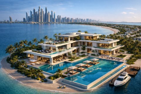 Вилла в Palm Jebel Ali, Дубай, 7 спален, 8418м², № 124419