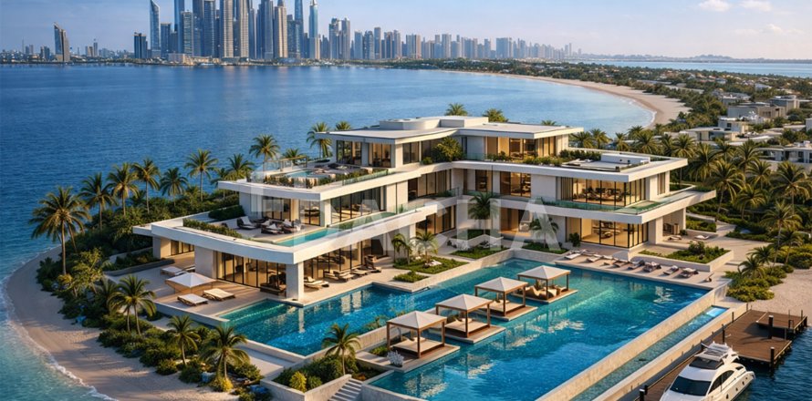 Villa in Palm Jebel Ali, Dubai 7 bedrooms, 8418 sq.m. № 124419