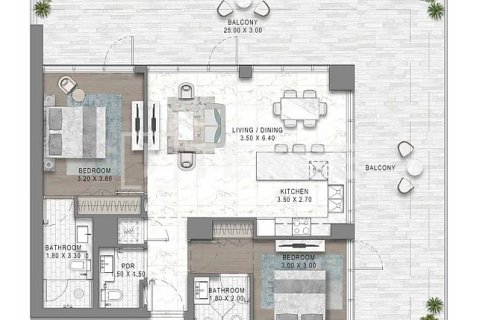 شقة في داماك هيلز (أكويا باي داماك), دبي 1غرف نوم, 65 م² رقم 137885 - صورة 19