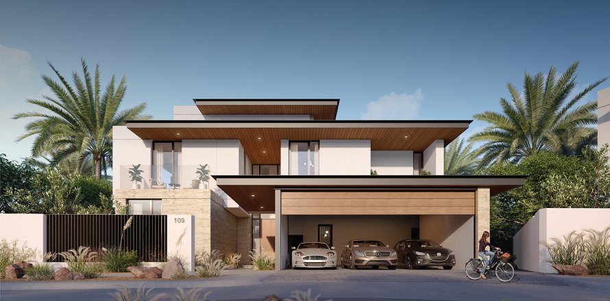 Villa en The Valley, Dubai, 4 dormitorios, 828.14 m², № 3479