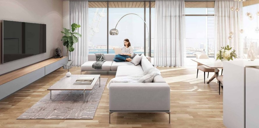 Appartement à BLUEWATERS RESIDENCES à Dubai, 1 chambre, 107 m², № 29926