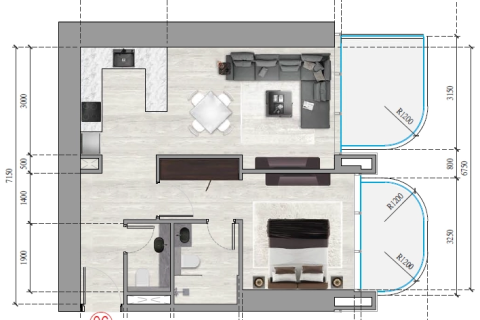 Apartment in Motor City, Dubai 1 bedroom, 69 sq.m. № 18108 - photo 10