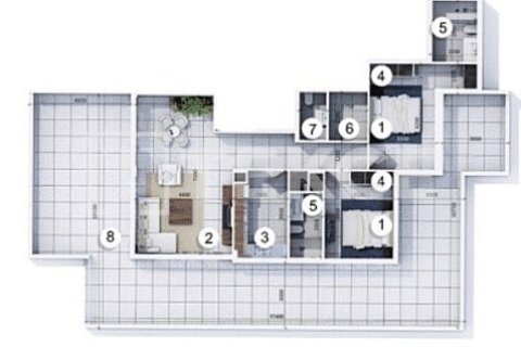 Купить квартиру в Джумейра Вилладж Серкл, Дубай: 3 спальни, 186м², № 84559 - фото 19