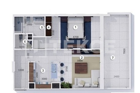 Купить квартиру в Джумейра Вилладж Серкл, Дубай: 3 спальни, 186м², № 84559 - фото 18