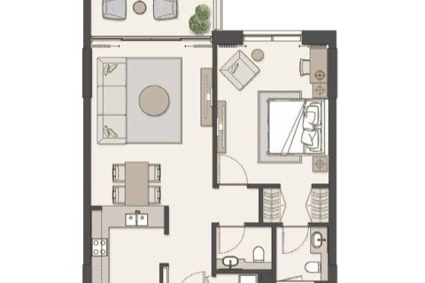 Appartement à Dubai, 1 chambre, 86 m², № 103743 - photo 4
