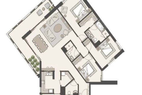 Appartement à Dubai, 1 chambre, 86 m², № 103743 - photo 2