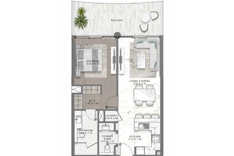 Appartement à Golf City, Dubai, 1 chambre, 68 m², № 134072 - photo 3