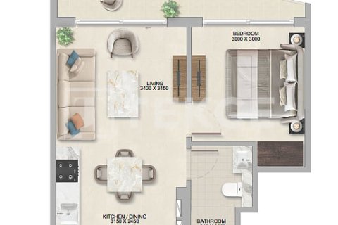 Appartement à Jumeirah Lake Towers, Dubai, 1 chambre, 46 m², № 115342 - photo 10