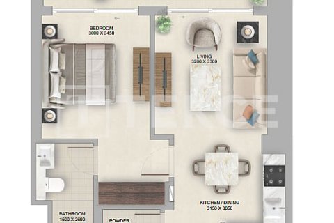 Appartement à Jumeirah Lake Towers, Dubai, 1 chambre, 46 m², № 115342 - photo 9