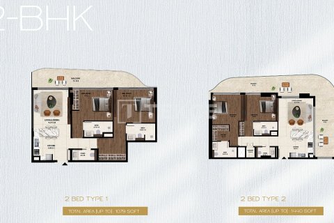 شقة في دبي 1غرف نوم, 72 م² رقم 115338 - صورة 21