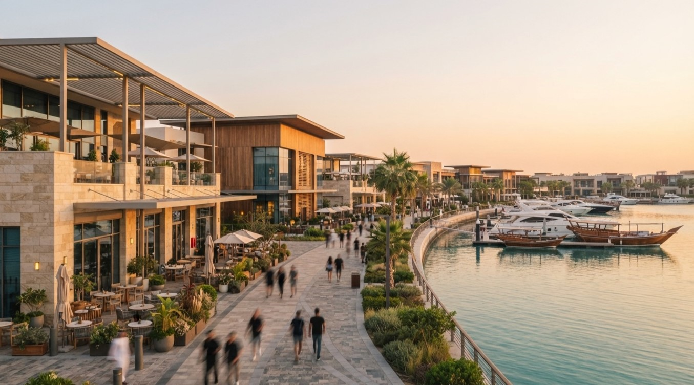 На Palm Jebel Ali появится первый торговый центр: The Yard откроется в 2027 году