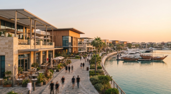 На Palm Jebel Ali появится первый торговый центр: The Yard откроется в 2027 году