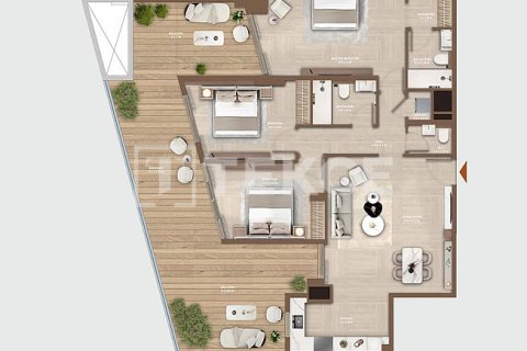 Apartamento en Dubai, 3 dormitorios, 200 m², № 115446 - foto 8