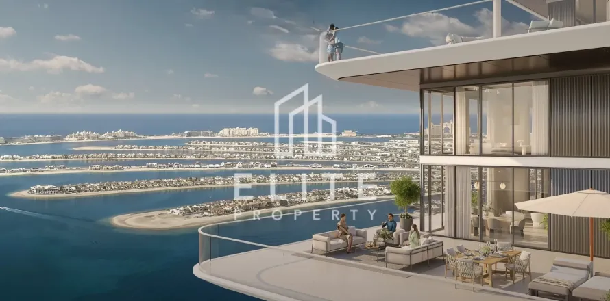 Appartement à EMAAR Beachfront, Dubai Harbour, Dubai, 1 chambre, 78 m², № 139049