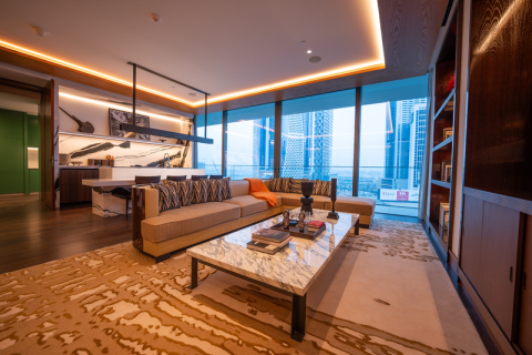 Пентхаус в DORCHESTER COLLECTION в Dorchester Collection Dubai, Дубай, 4 спальни, 735.32м², № 39835