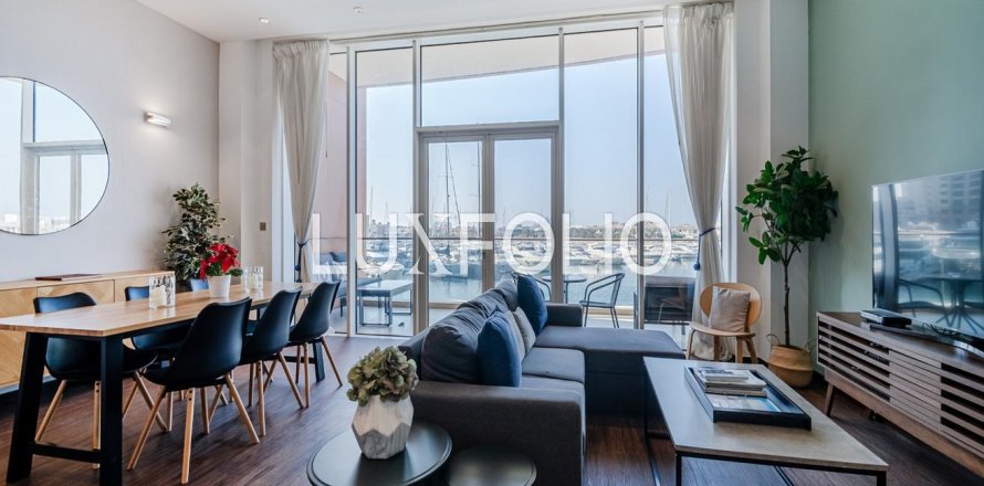 Квартира в Пальме Джумейре, Дубай, 1 спальня, 124м², № 45676
