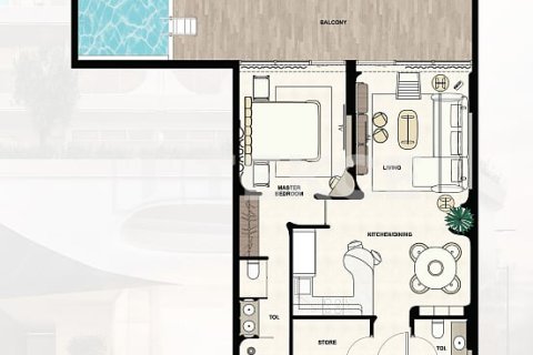 Apartment in Dubai 2 bedrooms, 128 sq.m. № 104646 - photo 7