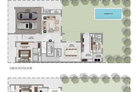 Villa à Dubai Land, Dubai, 4 chambres, 460 m², № 103394 - photo 14