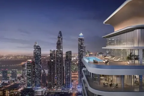 شقة في EMAAR Beachfront, Dubai Harbour, دبي 2 غرف نوم, 128.48 م² رقم 133487