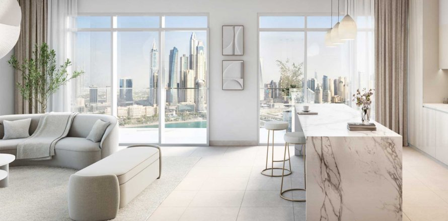 Apartment in BEACH MANSION in EMAAR Beachfront, Dubai Harbour, Dubai 1 bedroom, 74 sq.m. № 30305