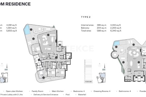 Duplex in Business Bay, Dubai 5 bedrooms, 932 sq.m. № 114300 - photo 9