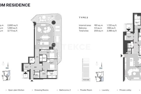 Duplex in Business Bay, Dubai 5 bedrooms, 932 sq.m. № 114300 - photo 8