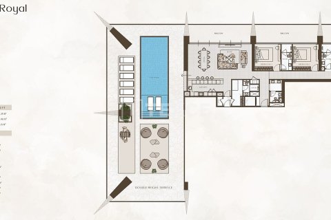 Appartement à Business Bay, Dubai, 2 chambres, 146 m², № 6231 - photo 13
