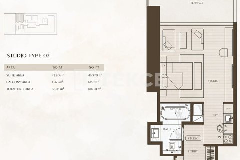 Appartement à Business Bay, Dubai, 2 chambres, 146 m², № 6231 - photo 14