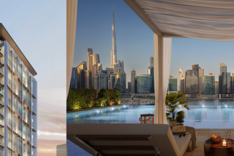 Appartement à Business Bay, Dubai, studio, 43 m², № 54580