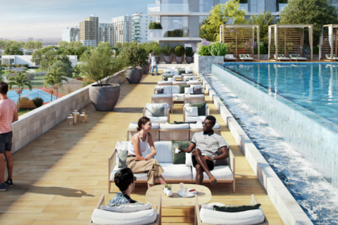 Apartamento en Dubai Hills Estate, Dubai, estudio, 64 m², № 54582