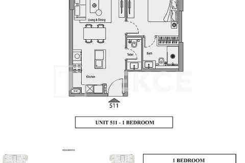 Купить квартиру в Джумейра Вилладж Серкл, Дубай: 2 спальни, 127м², № 108819 - фото 4