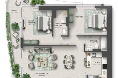 Appartement à Maritime City, Dubai, 1 chambre, 73 m², № 103561 - photo 16