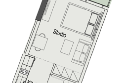 Apartamento en Motor City, Dubai, estudio, 39 m², № 103567 - foto 4