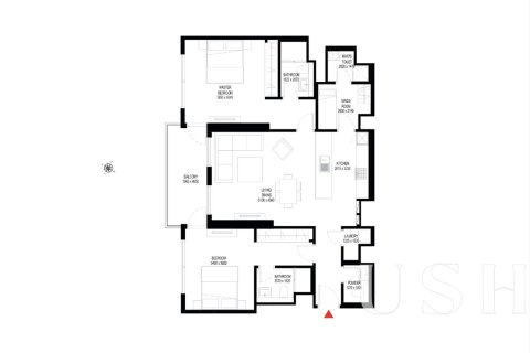 شقة في Sobha Hartland, مدينة محمد بن راشد, دبي 1غرف نوم, 95 م² رقم 39190 - صورة 8