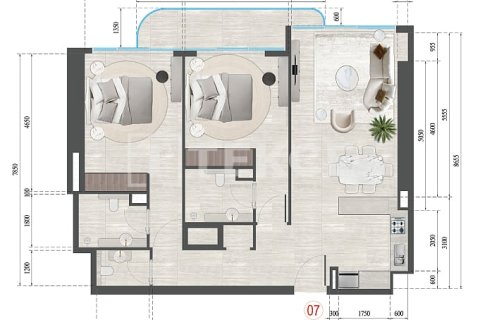 شقة في Jumeirah Village Triangle, دبي 2 غرف نوم, 115 م² رقم 9319 - صورة 12