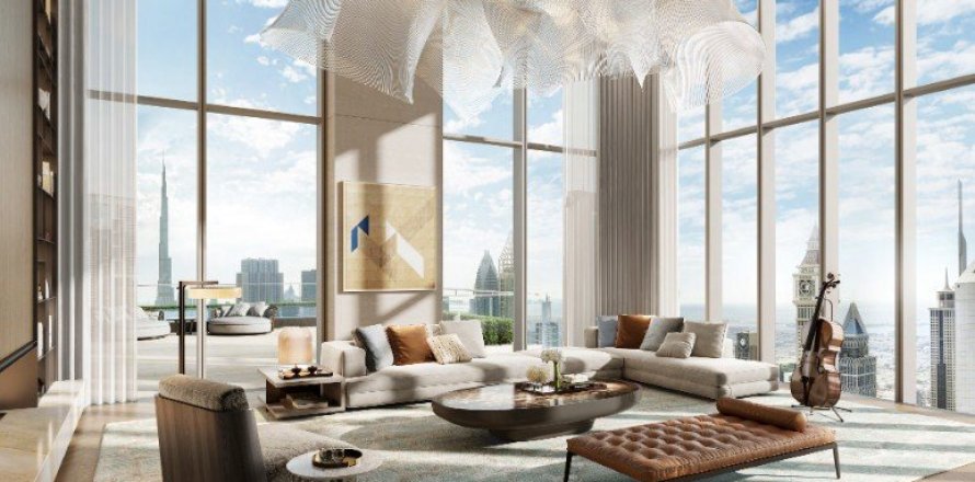Квартира в Jumeirah Residences Emirates Towers в DIFC, Дубай, 2 спальни, 107.85м², № 40006