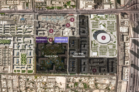 Appartement à City Walk, Dubai, 2 chambres, 108 m², № 74194 - photo 14