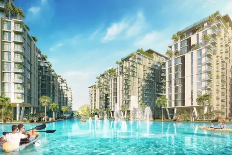Appartement à Dubai South (Dubai World Central), Dubai, 1 chambre, 62.43 m², № 133581