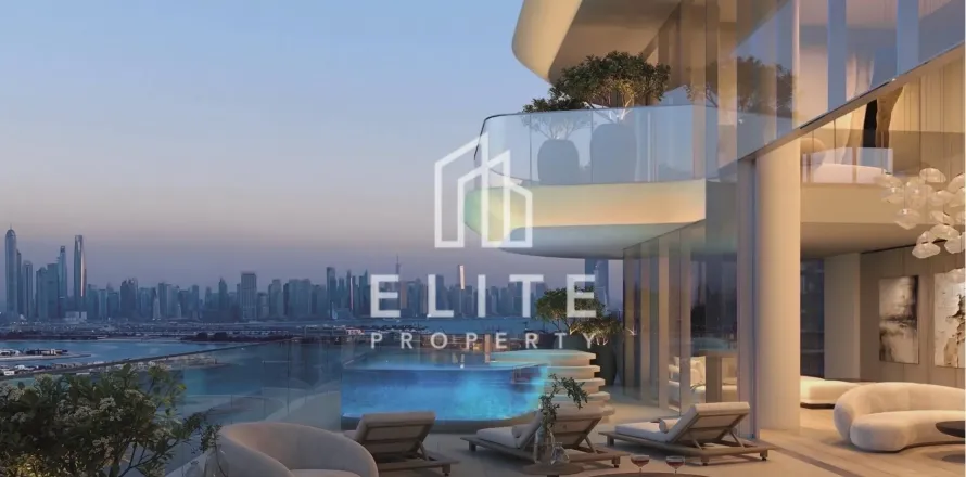 Appartement à Palm Jumeirah, Dubai, 2 chambres, 124 m², № 142359