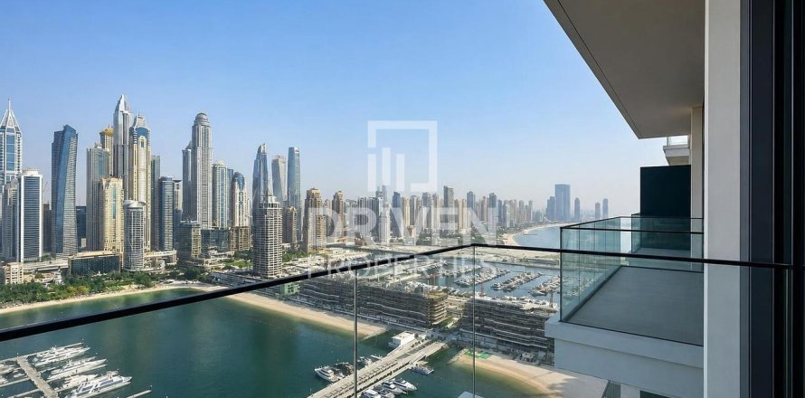 Квартира в EMAAR Beachfront, Dubai Harbour, Дубай, 3 спальни, 151.34м², № 134237